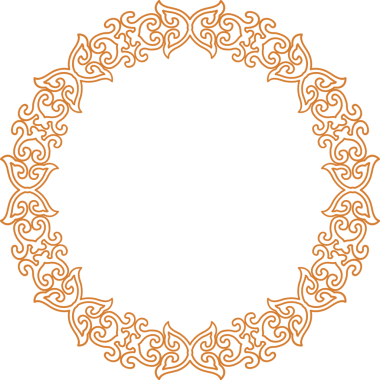 Geleneksel Çin iz sürme kalıbı sınır çerçevesi etrafında