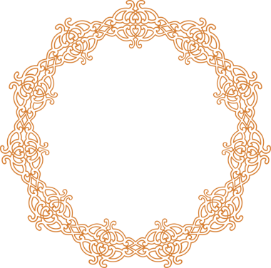 Geleneksel Çin iz sürme kalıbı sınır çerçevesi etrafında