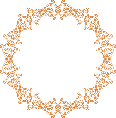 Geleneksel Çin iz sürme kalıbı sınır çerçevesi etrafında