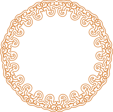 Geleneksel Çin iz sürme kalıbı sınır çerçevesi etrafında