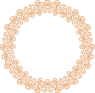 Geleneksel Çin iz sürme kalıbı sınır çerçevesi etrafında