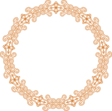 Geleneksel Çin iz sürme kalıbı sınır çerçevesi etrafında