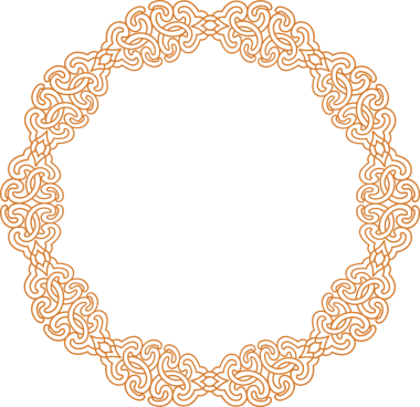 Geleneksel Çin iz sürme kalıbı sınır çerçevesi etrafında