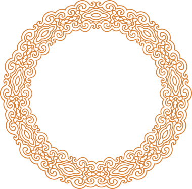 Geleneksel Çin iz sürme kalıbı sınır çerçevesi etrafında