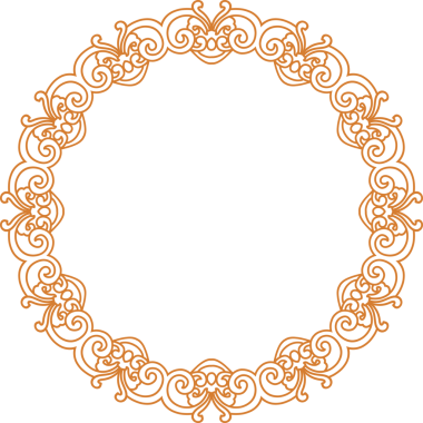 Geleneksel Çin iz sürme kalıbı sınır çerçevesi etrafında