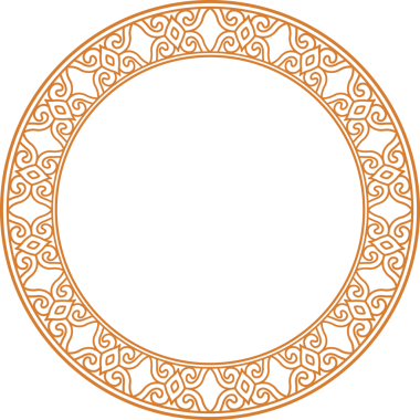 Geleneksel Çin iz sürme kalıbı sınır çerçevesi etrafında