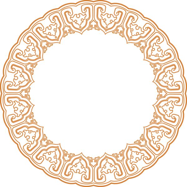 Geleneksel Çin iz sürme kalıbı sınır çerçevesi etrafında