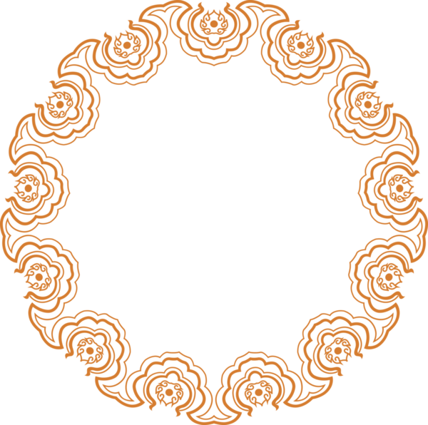 Geleneksel Çin iz sürme kalıbı sınır çerçevesi etrafında