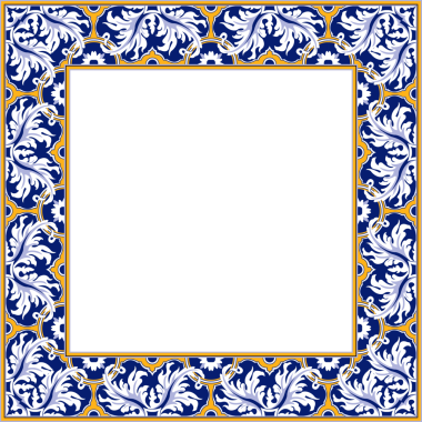 Eski botanik bahçesi eski model stil kare çerçeve