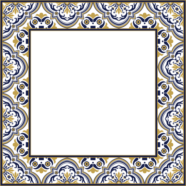 Eski botanik bahçesi eski model stil kare çerçeve