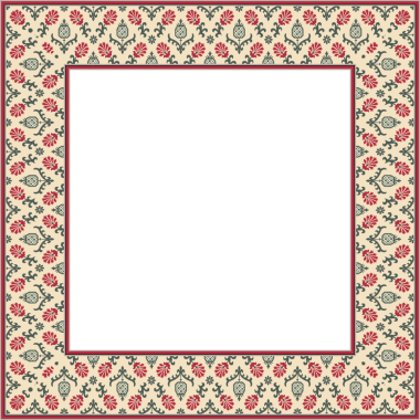 Eski botanik bahçesi eski model stil kare çerçeve