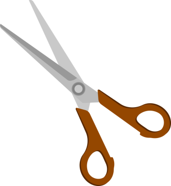 Okul kırtasiye unsuru makasları