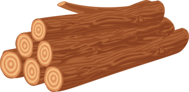 Kesilmiş ağaç gövdesinin şeffaf arkaplan resim yığınları