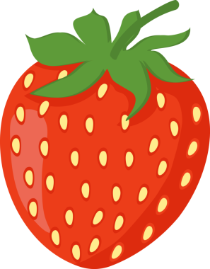 şeffaf arkaplan resmi meyve çileği