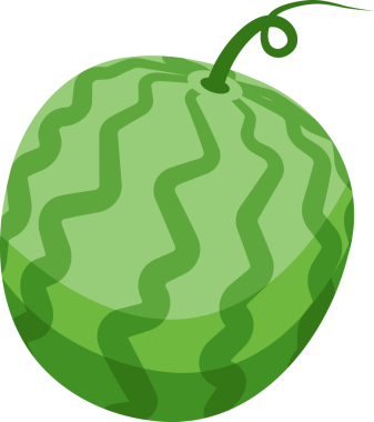 şeffaf arkaplan resmi meyve karpuzu