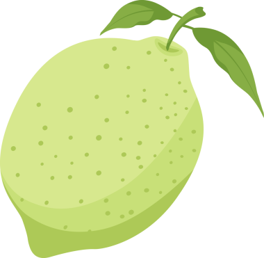 şeffaf arkaplan resmi meyve yeşili limon