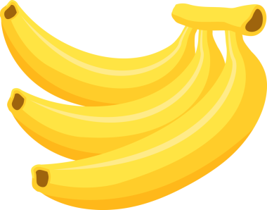 şeffaf arkaplan resmi meyve muzu