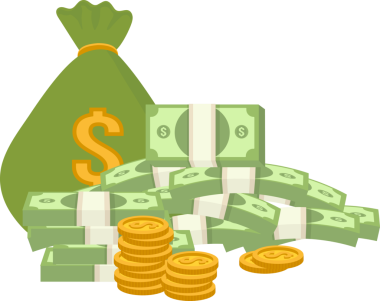 saydam arkaplan resim desteleri kağıt para ve altın sikke