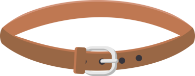 kahverengi kuşak şeffaf arkaplan resmi