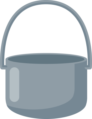 Demir tencere şeffaf arkaplan resmi