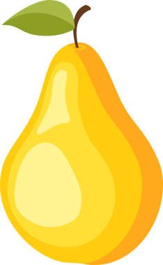 meyve sarısı armut resmi