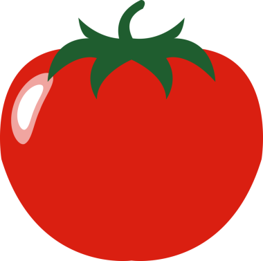 Renkli yemek meyveli domates.