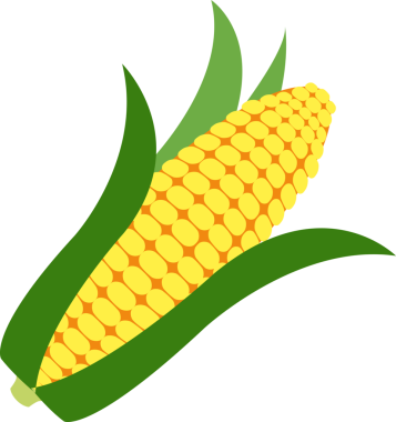 Renkli gıda malzemesi sebze mısırı