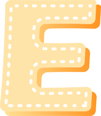 çizgi çizgi tipografik tasarım sanat büyük harf alfabesi