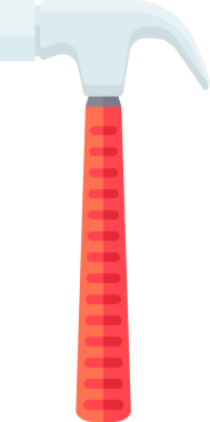 şeffaf arkaplan resmi Karikatür tırmık çekiç izole nesne illüstrasyonu