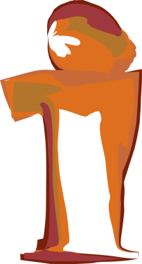 El çizimi alfabe harfi küçük harf I