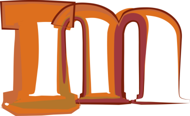 El çizimi boya alfabesi küçük harf m