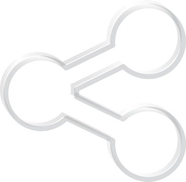 Şeffaf cam doku biçimi bağlantı paylaşım işareti