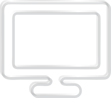 Şeffaf cam dokusu simge bilgisayarı