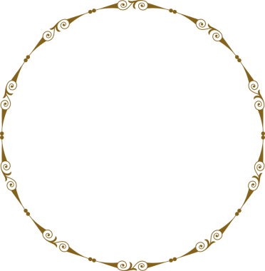 Botanik bahçesi doğa çerçeve çapraz eğrisi