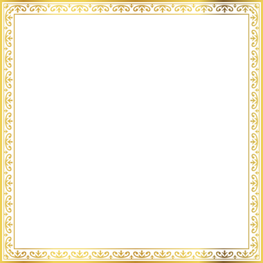 Lüks altın kare çerçeve botanik bahçesi vingate deseni