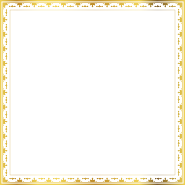 Lüks altın kare çerçeve botanik bahçesi vingate deseni