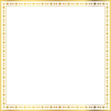 Lüks altın kare çerçeve botanik bahçesi vingate deseni