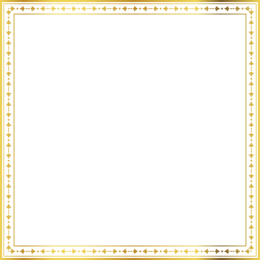 Lüks altın kare çerçeve botanik bahçesi vingate deseni
