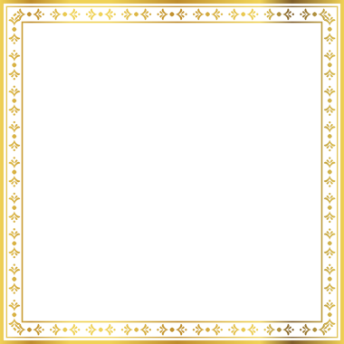 Lüks altın kare çerçeve botanik bahçesi vingate deseni