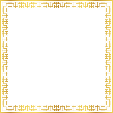 Lüks altın kare çerçeve botanik bahçesi vingate deseni