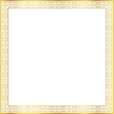 Lüks altın kare çerçeve botanik bahçesi vingate deseni