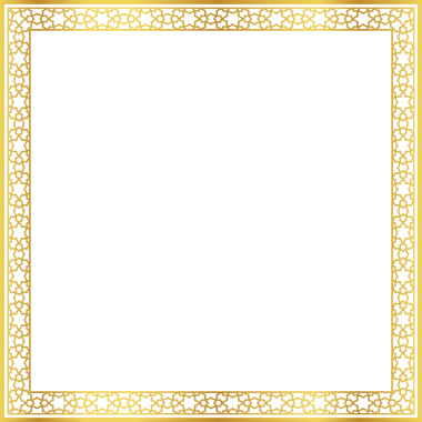 Lüks altın kare çerçeve botanik bahçesi vingate deseni