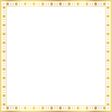 Lüks altın kare çerçeve botanik bahçesi vingate deseni