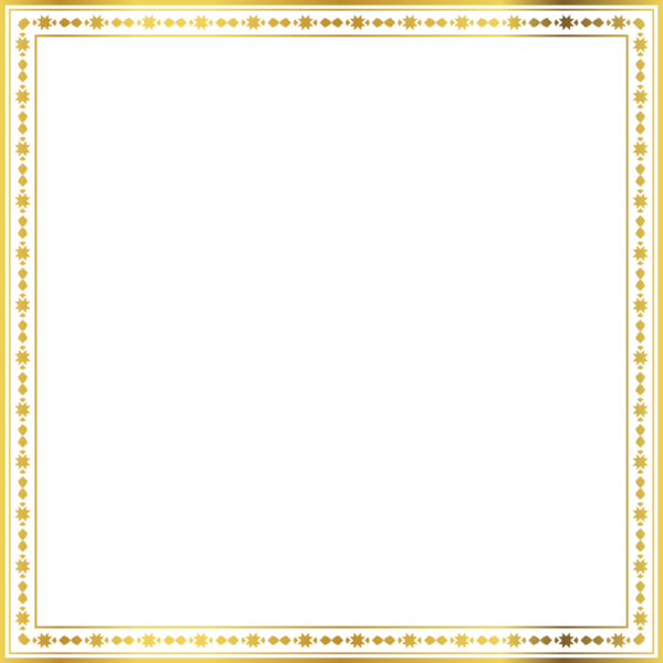 Lüks altın kare çerçeve botanik bahçesi vingate deseni