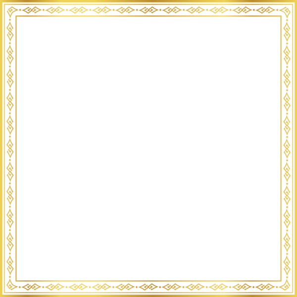 Lüks altın kare çerçeve botanik bahçesi vingate deseni