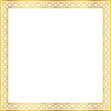 Lüks altın kare çerçeve botanik bahçesi vingate deseni