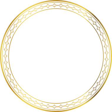 Lüks altın çerçeve botanik bahçesi vingate deseni