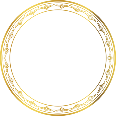 Lüks altın çerçeve botanik bahçesi vingate deseni