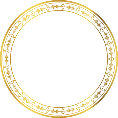 Lüks altın çerçeve botanik bahçesi vingate deseni