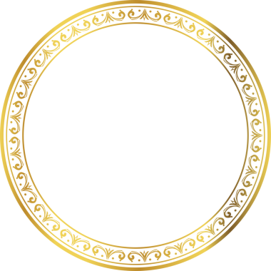 Lüks altın çerçeve botanik bahçesi vingate deseni